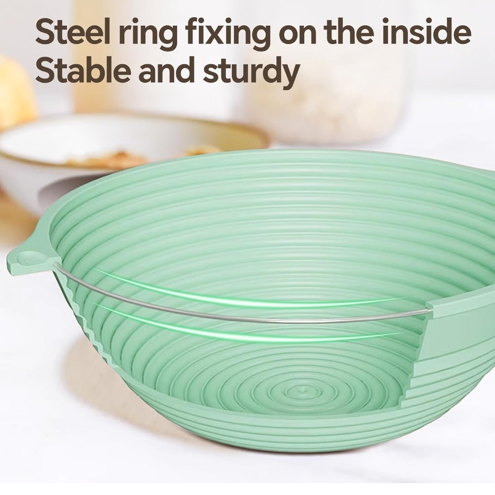 Mint Green Silicone Bread Baking Set - Picture 4 of 11